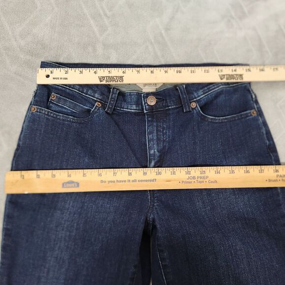 Duluth Trading Capri Jeans Size 8 Stretch - Picture 6 of 10